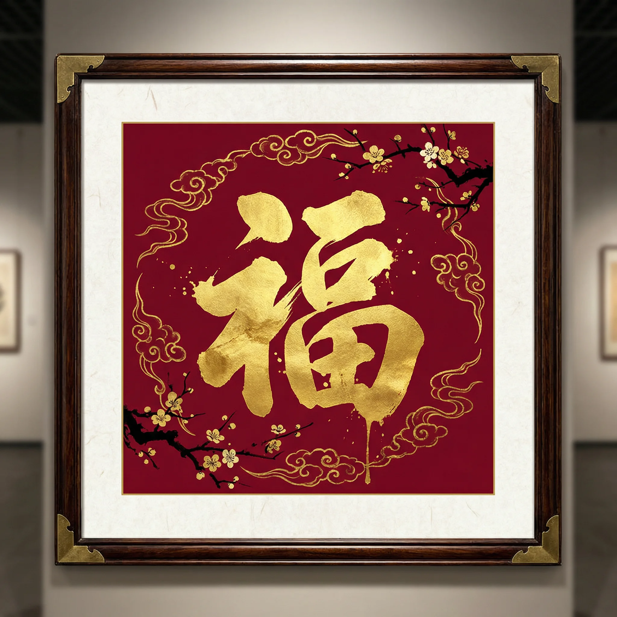 历代名家书法福字作品 - 刮刮乐