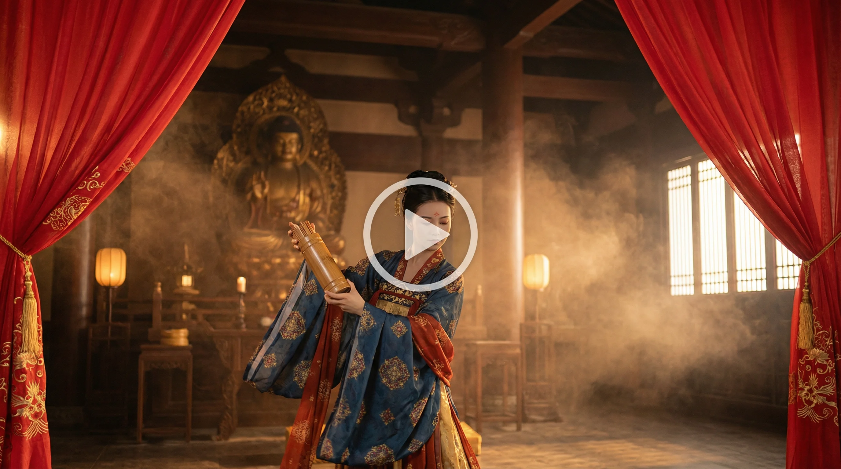 摇签文化视频介绍